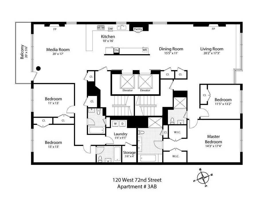 Unit for sale at 120 W 72nd Street, Manhattan, NY 10023