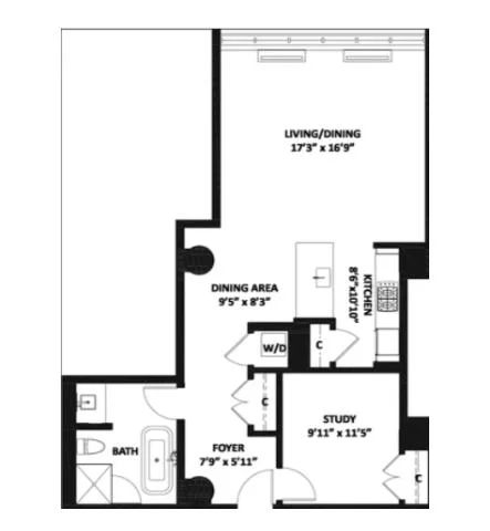 Unit for sale at 360 Furman Street, Brooklyn, NY 11201