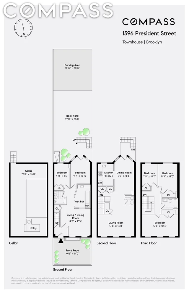 Unit for sale at 1596 President Street, Brooklyn, NY 11213