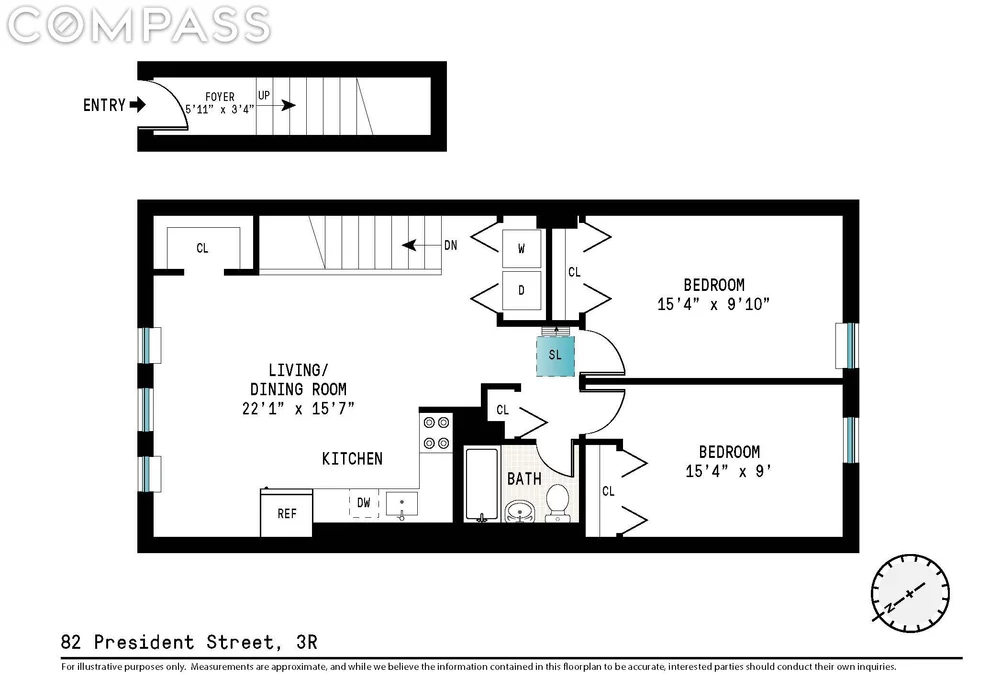 Unit for sale at 82 President Street, Brooklyn, NY 11231