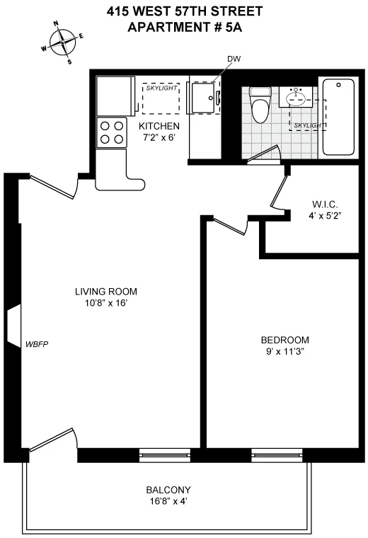 Unit for sale at 415 W 57th Street, Manhattan, NY 10019