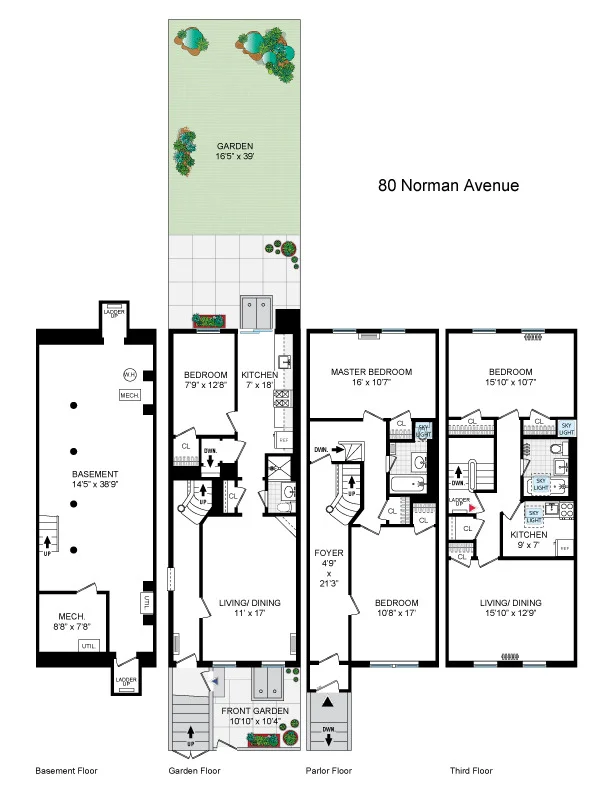 Unit for sale at 80 Norman Avenue, Brooklyn, NY 11222
