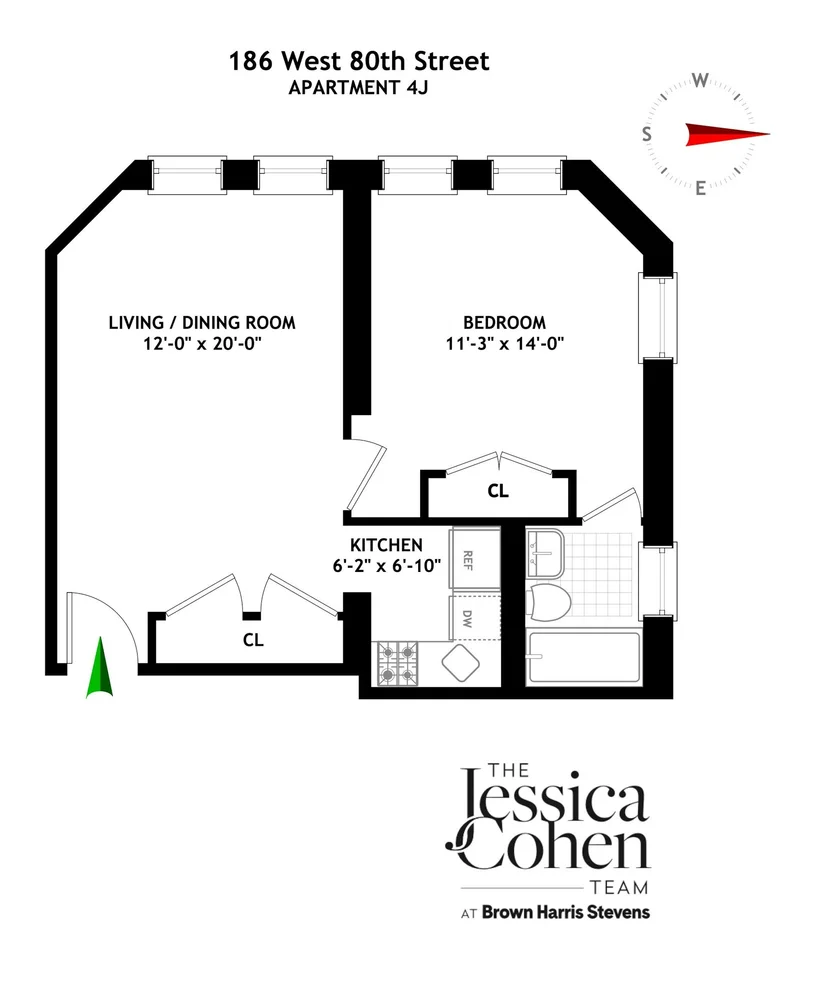 Unit for sale at 186 W 80TH Street, Manhattan, NY 10024
