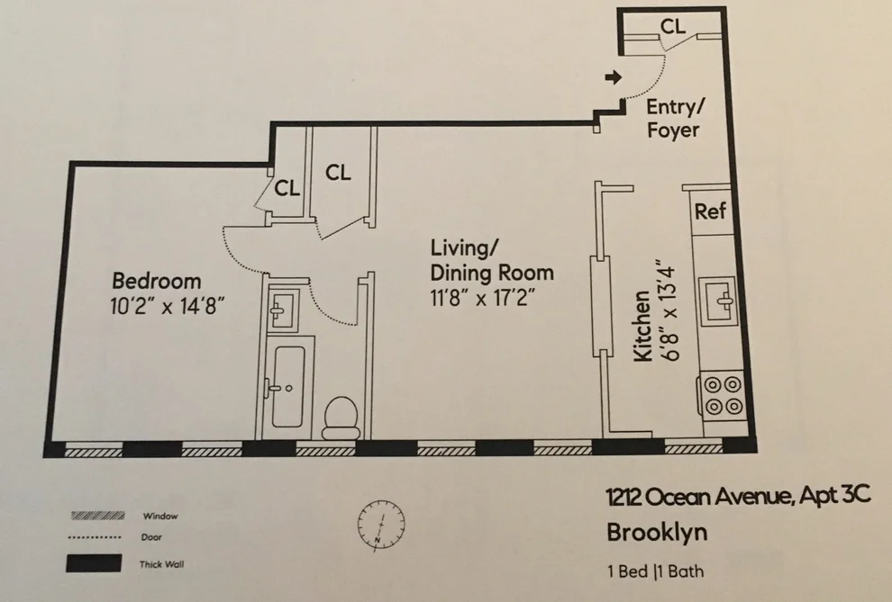 Unit for sale at 1212 Ocean Avenue, Brooklyn, NY 11230
