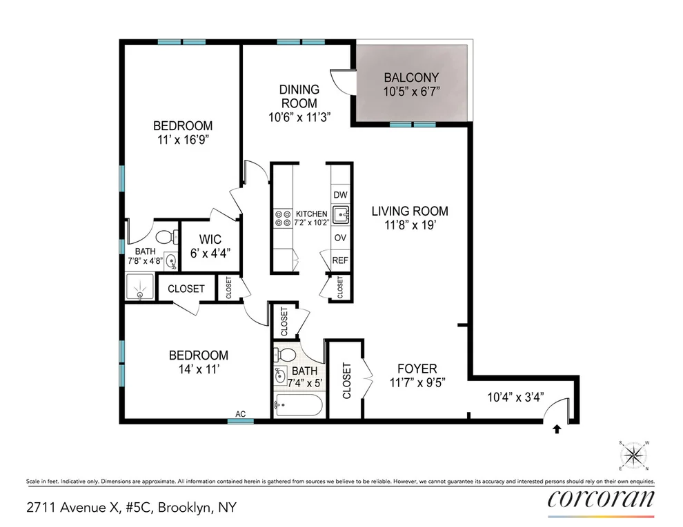 Unit for sale at 2711 Ave X, Brooklyn, NY 11235