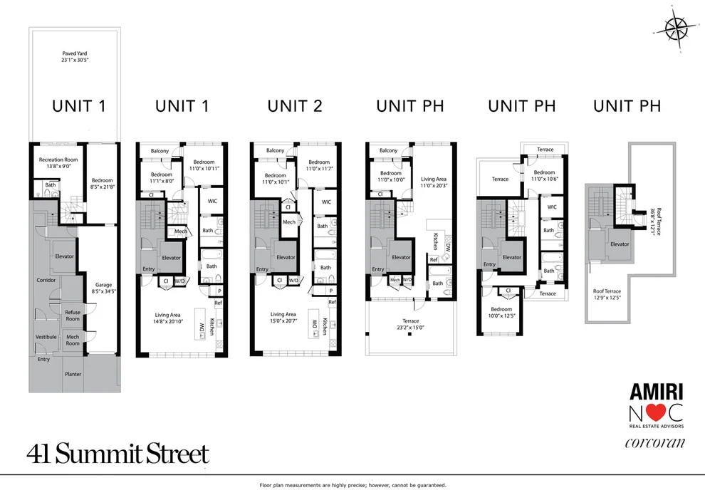 Unit for sale at 41 Summit Street, Brooklyn, NY 11231