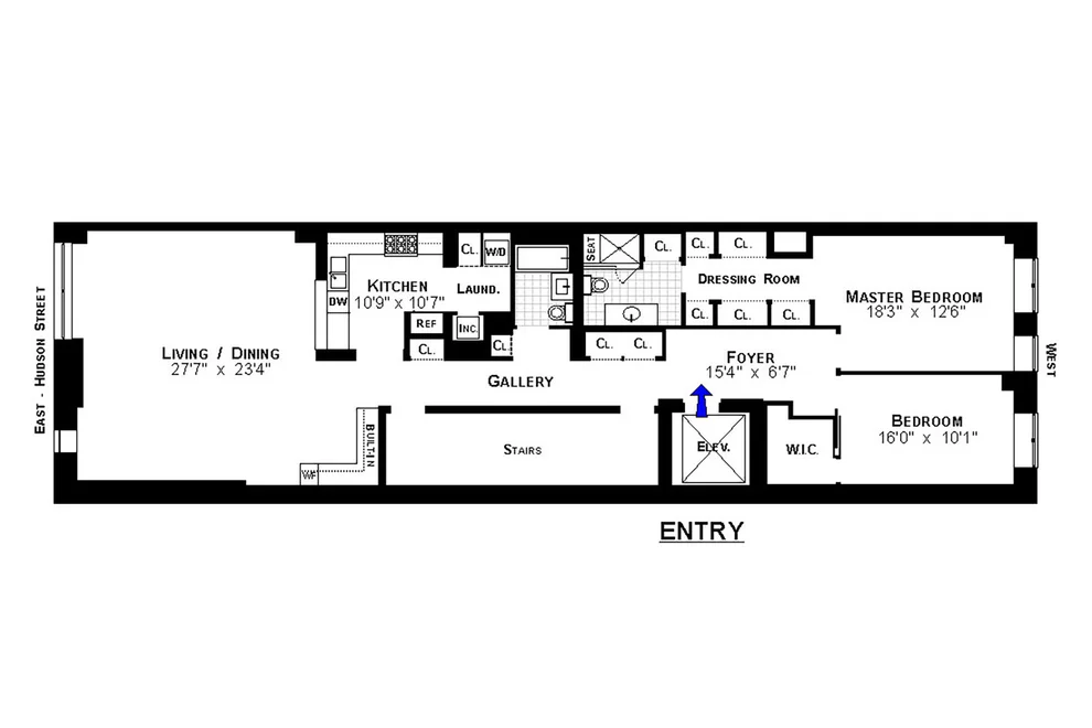 Unit for sale at 53 N MOORE Street, Manhattan, NY 10013