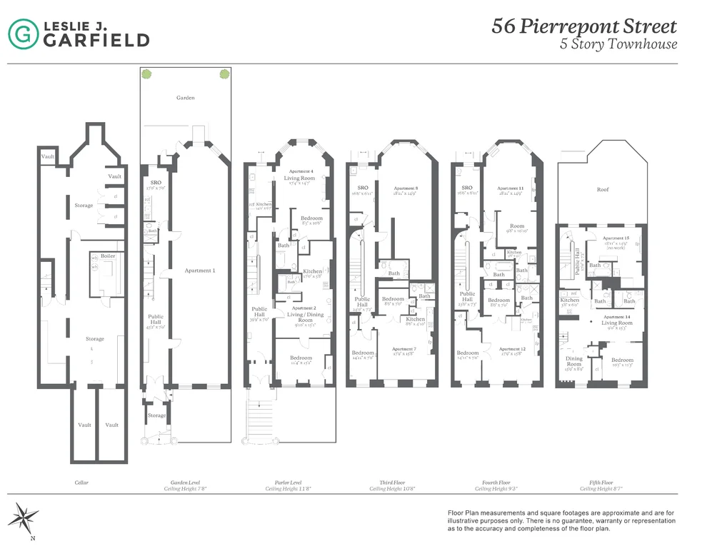 Unit for sale at 56 PIERREPONT Street, Brooklyn, NY 11201