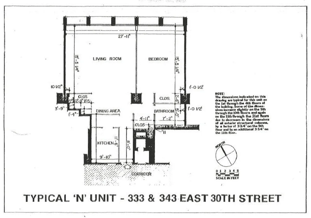 Unit for sale at 333 E 30TH Street, Manhattan, NY 10016
