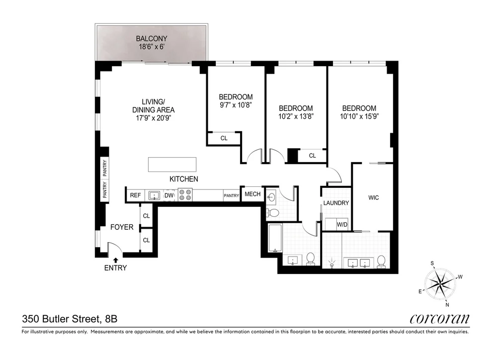 Unit for sale at 350 BUTLER Street, Brooklyn, NY 11217