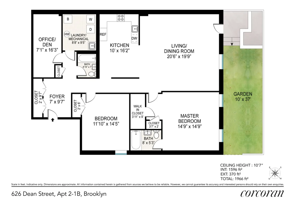 Unit for sale at 626 Dean Street, Brooklyn, NY 11238