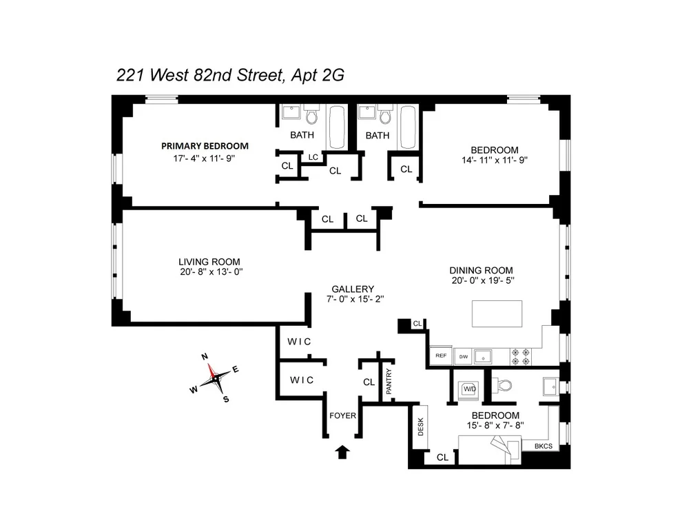 Unit for sale at 221 W 82nd Street, Manhattan, NY 10024