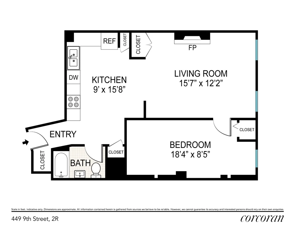 Unit for sale at 449 9TH Street, Brooklyn, NY 11215