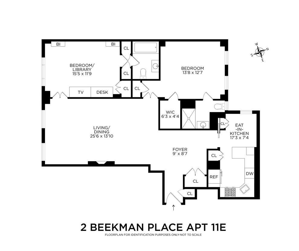 Unit for sale at 2 BEEKMAN Place, Manhattan, NY 10022