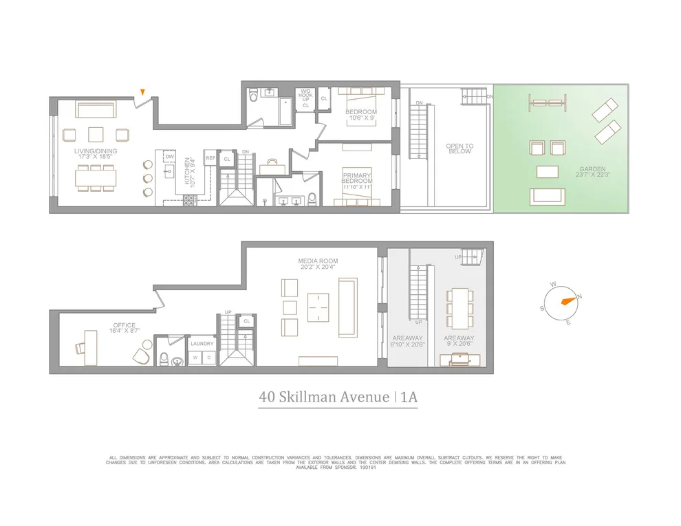 Unit for sale at 40 SKILLMAN Avenue, Brooklyn, NY 11211