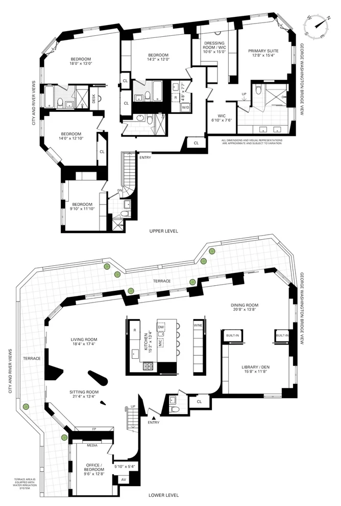 Unit for sale at 222 RIVERSIDE Drive, Manhattan, NY 10025
