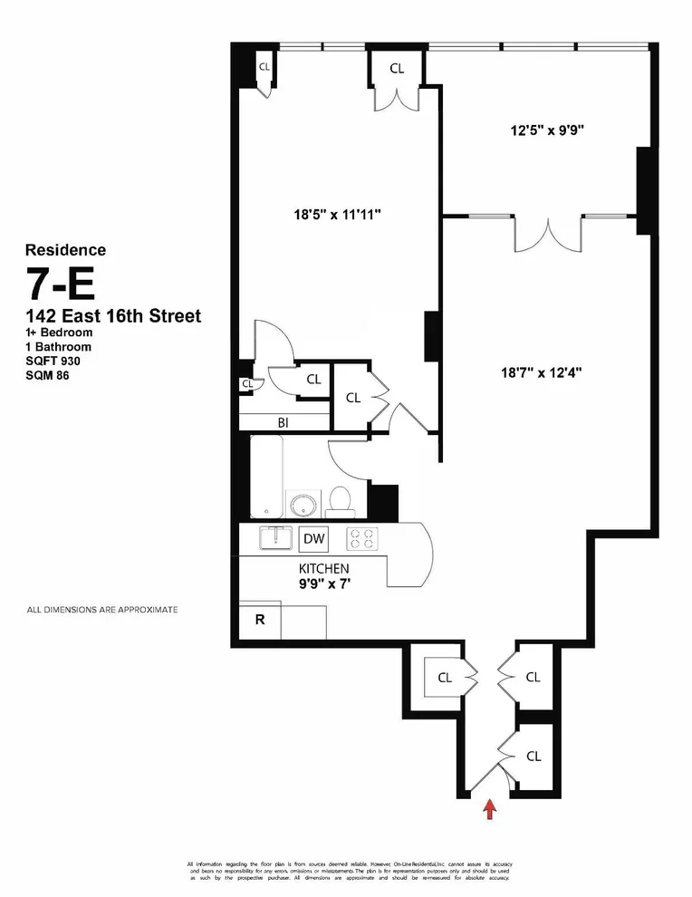 Unit for sale at 142 E 16th Street, Manhattan, NY 10003