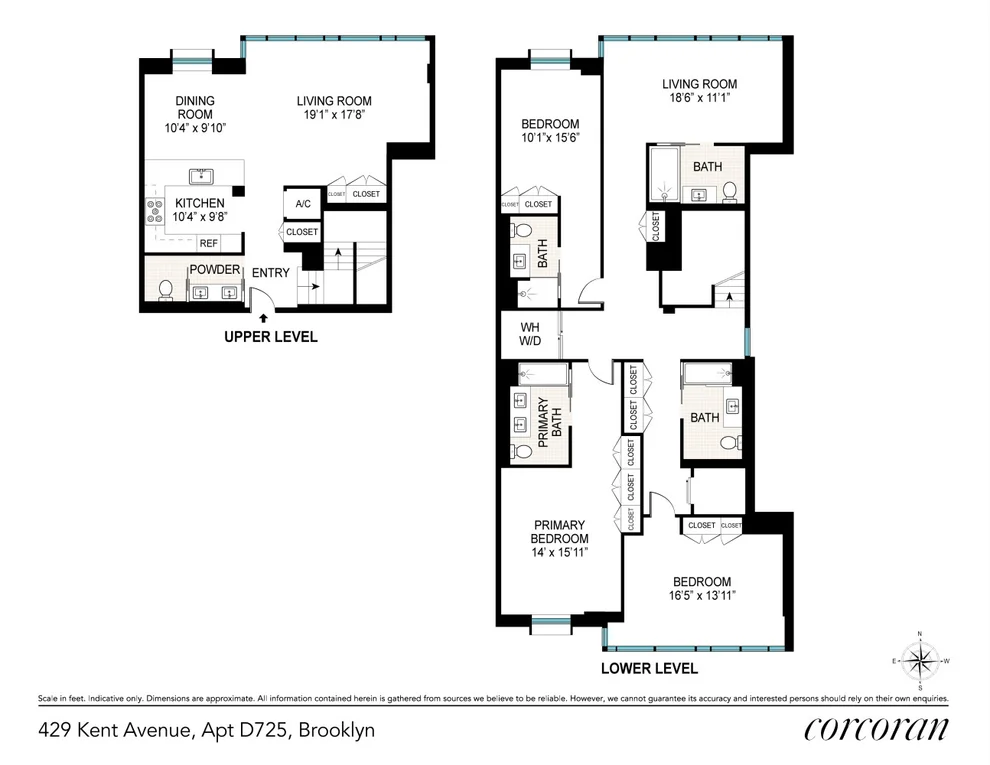 Unit for sale at 429 KENT Avenue, Brooklyn, NY 11249