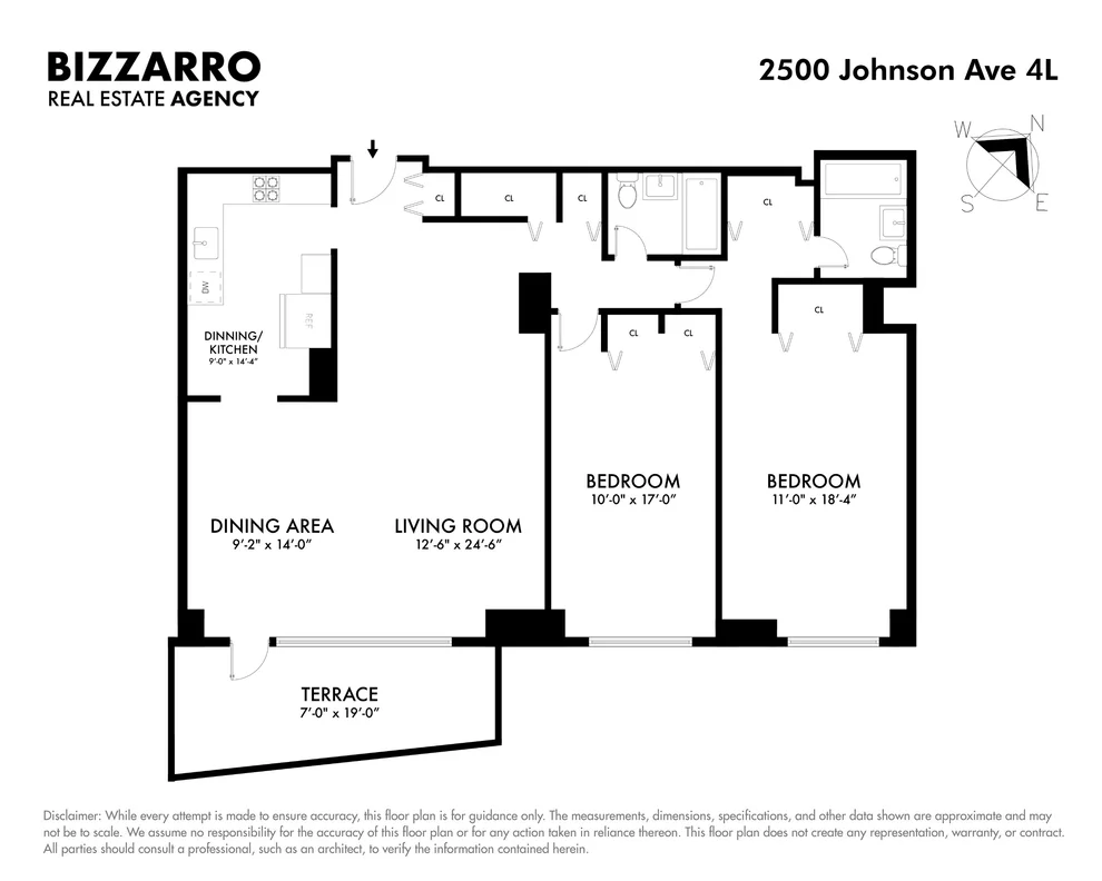 Unit for sale at 2500 Johnson Avenue, Bronx, NY 10463