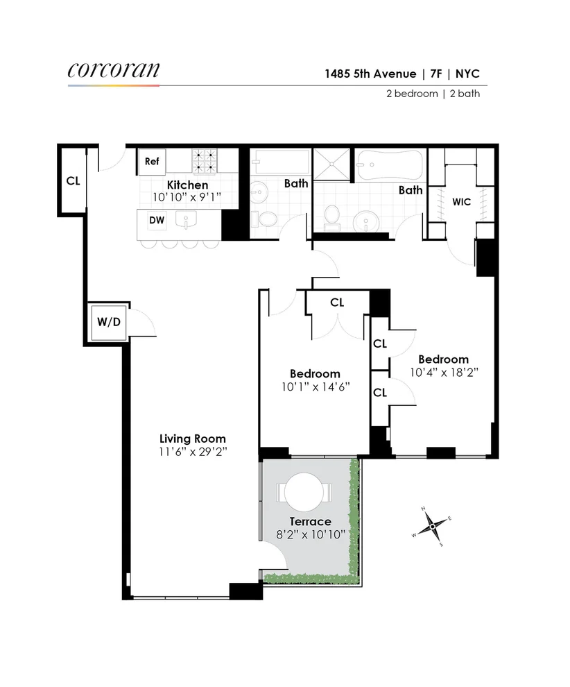 Unit for sale at 1485 5TH Avenue, Manhattan, NY 10035