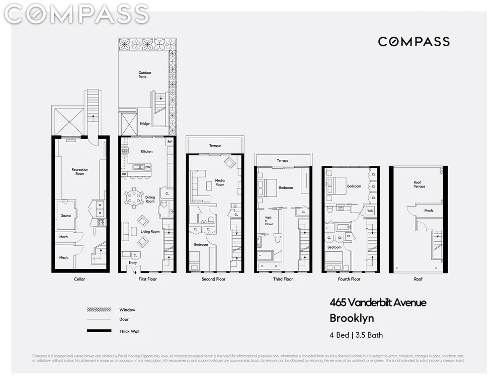 Unit for sale at 465 Vanderbilt Avenue, Brooklyn, NY 11238