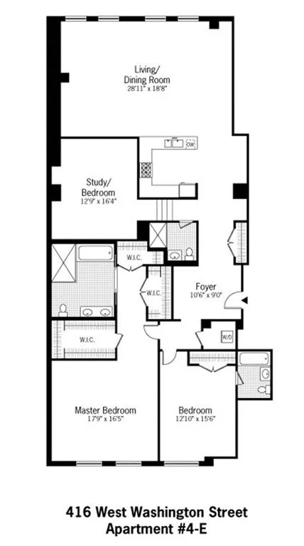 Unit for sale at 416 Washington Street, Manhattan, NY 10013