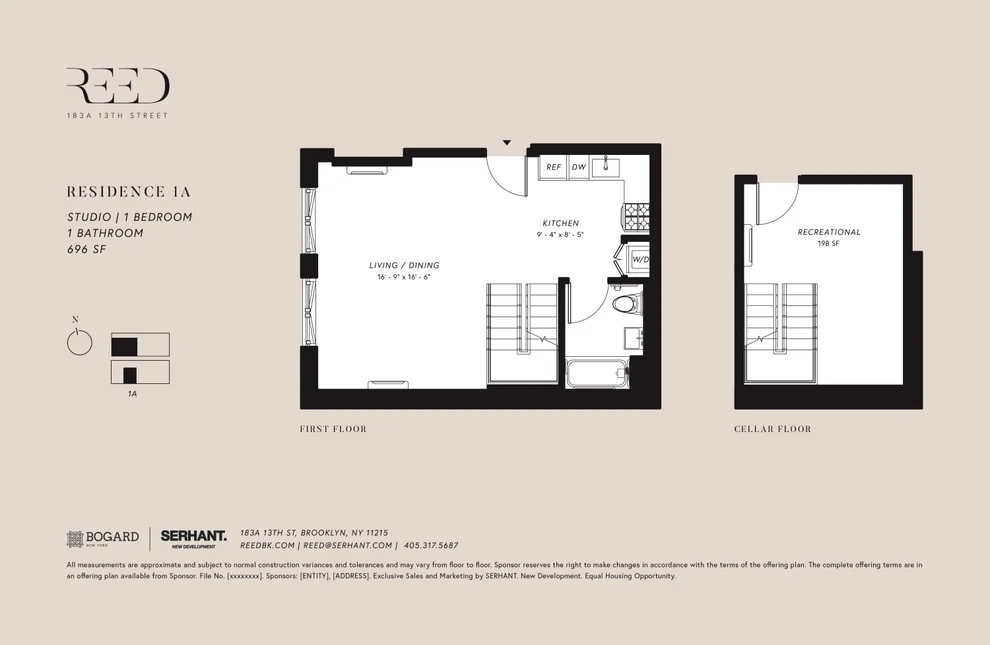 Unit for sale at 183A 13TH Street, Brooklyn, NY 11215