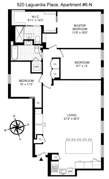 Unit for sale at 520 LAGUARDIA Place, Manhattan, NY 10012