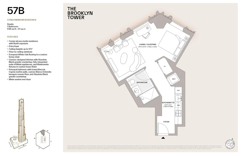 Unit for sale at 9 DEKALB Avenue, Brooklyn, NY 11201