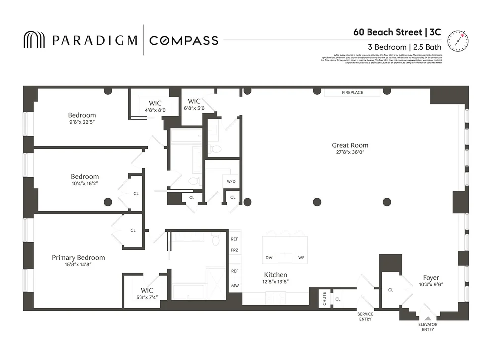 Unit for sale at 60 Beach Street, Manhattan, NY 10013