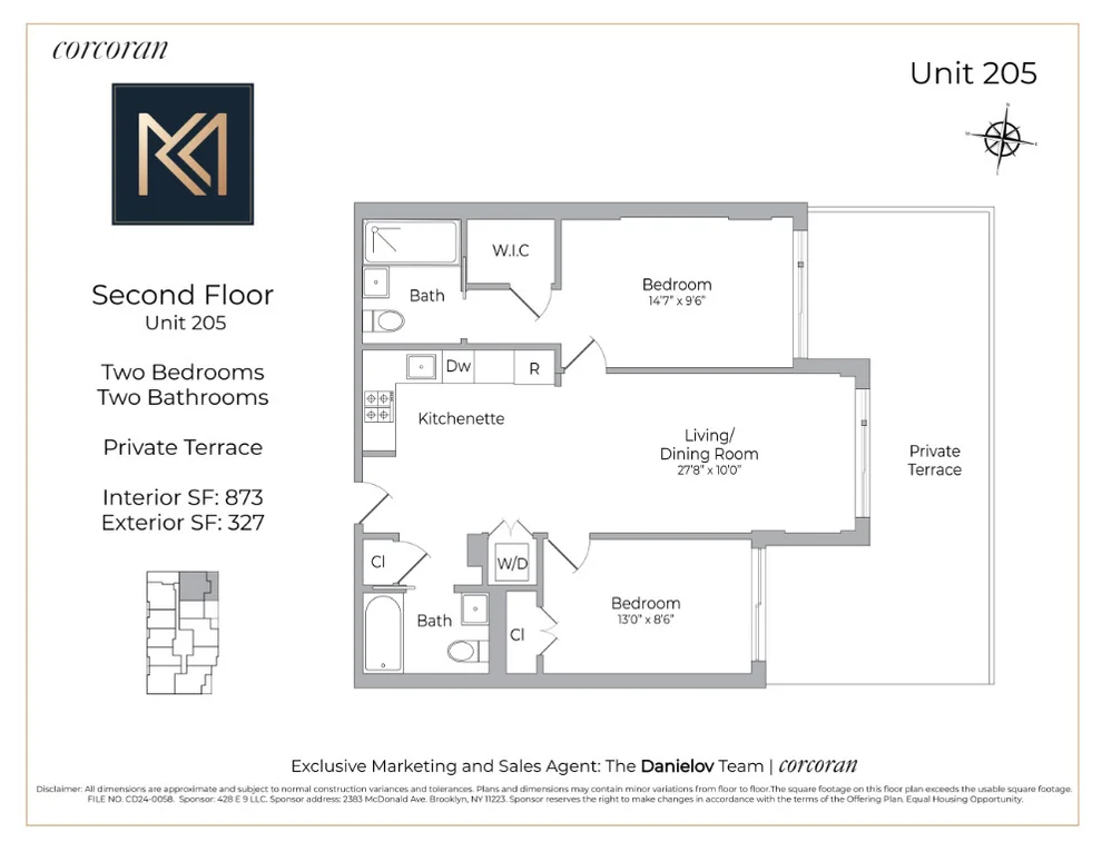 Unit for sale at 428 E 9TH Street, Brooklyn, NY 11218
