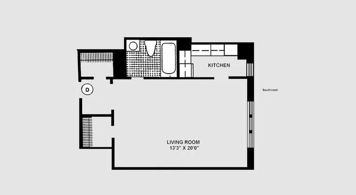Unit for sale at 2 HORATIO Street, Manhattan, NY 10014