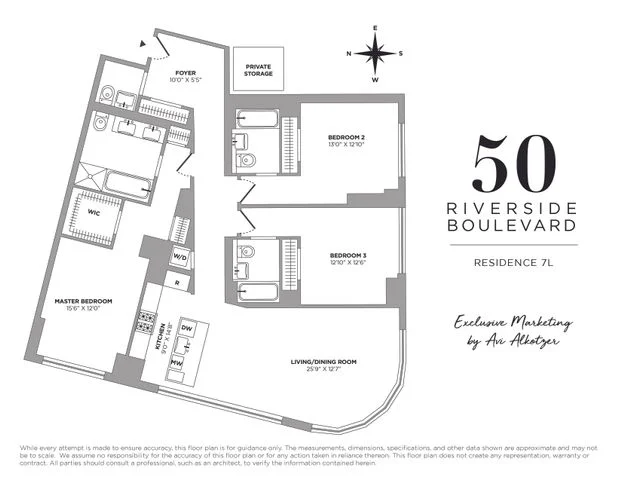 Unit for sale at 50 Riverside Boulevard, Manhattan, NY 10069