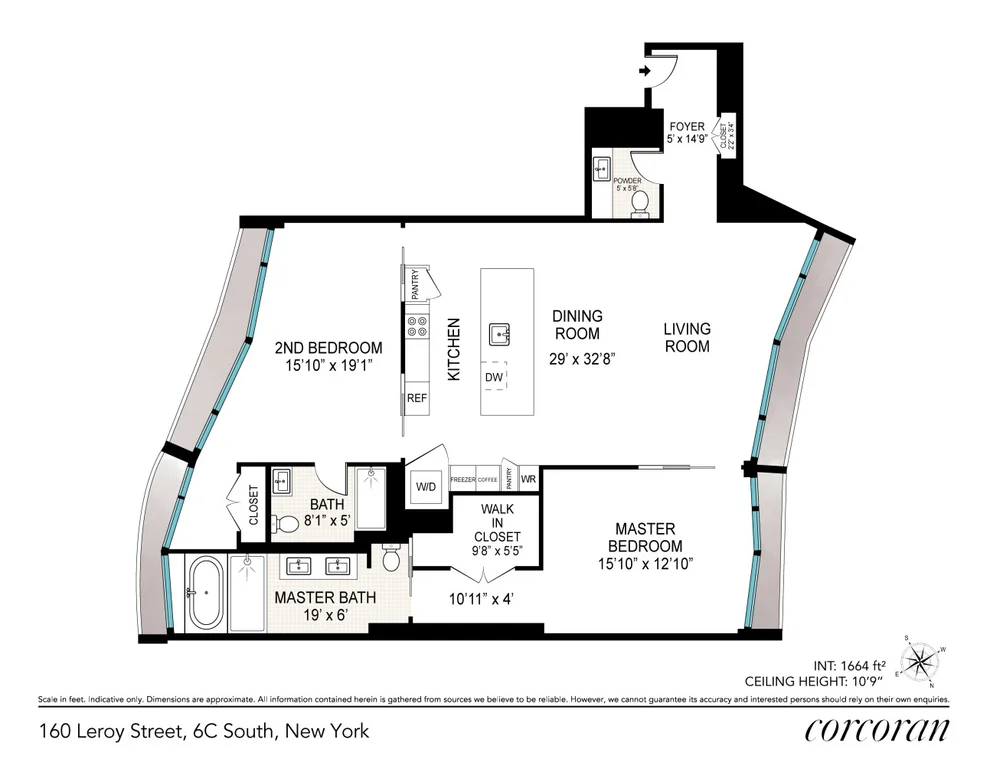 Unit for sale at 160 LEROY Street, Manhattan, NY 10014