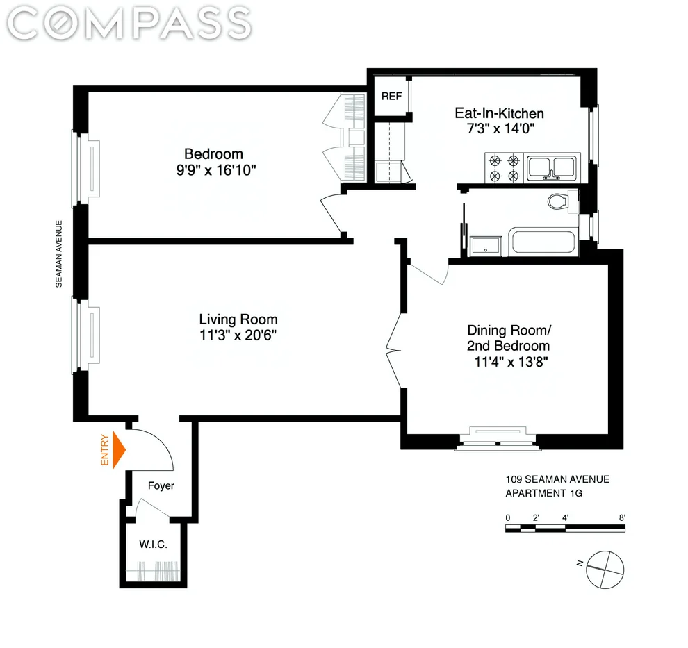 Unit for sale at 109 Seaman Avenue, Manhattan, NY 10034