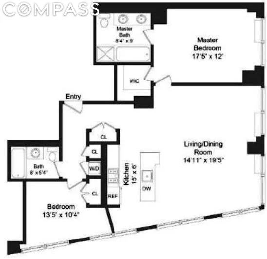 Unit for sale at 440 Kent Avenue, Brooklyn, NY 11249