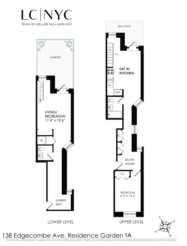 Unit for sale at 138 Edgecombe Avenue, Manhattan, NY 10030
