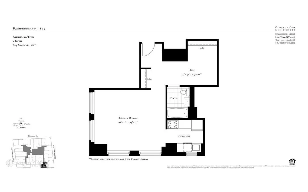 Unit for sale at 88 Greenwich Street, Manhattan, NY 10006
