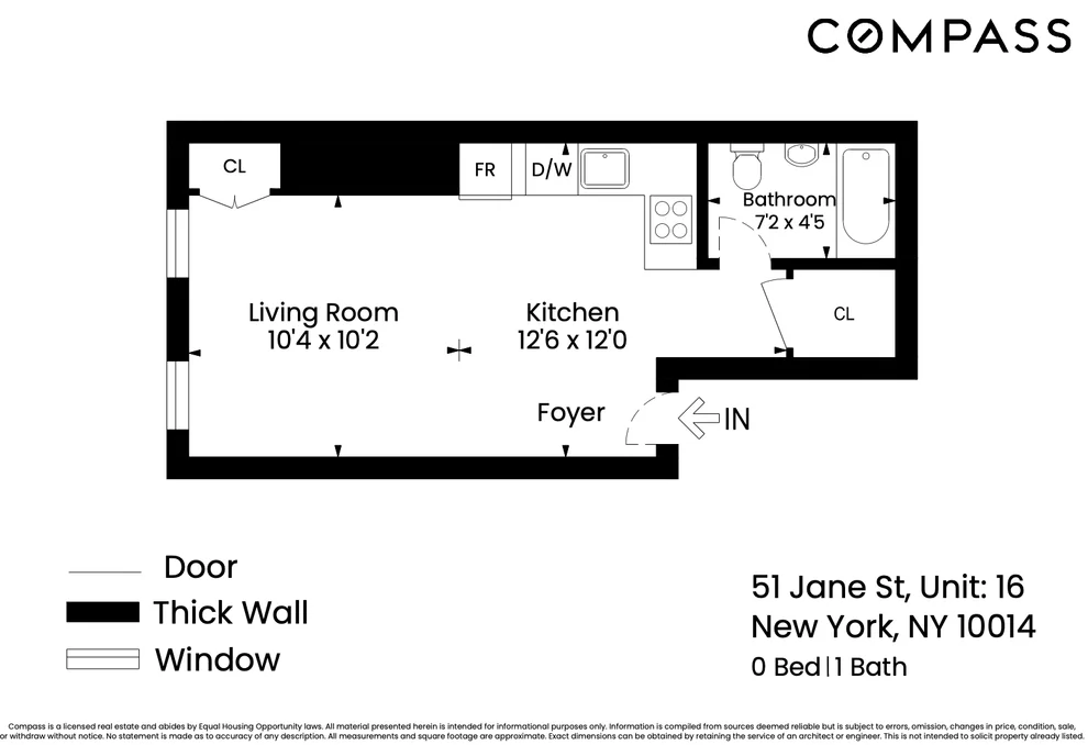 Unit for sale at 51 Jane Street, Manhattan, NY 10014