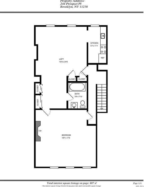Unit for sale at 244 Prospect Place, Brooklyn, NY 11238