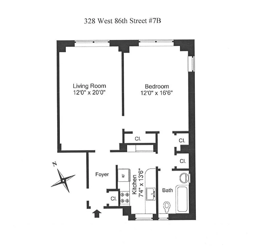 Unit for sale at 328 W 86th Street, Manhattan, NY 10024