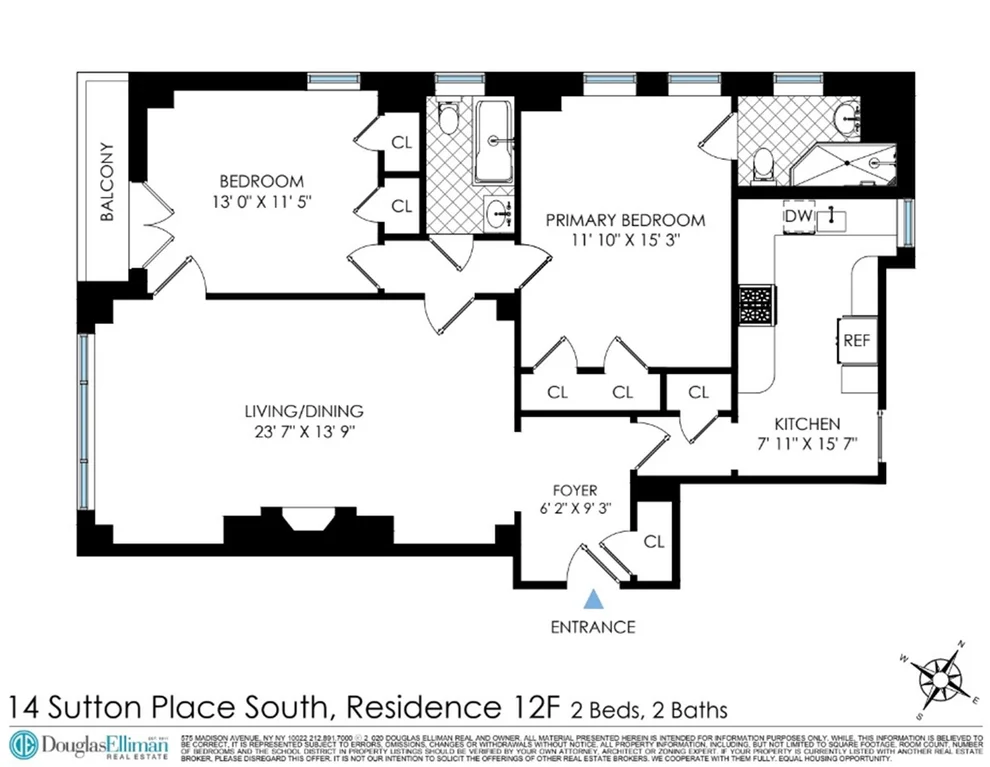 Unit for sale at 14 SUTTON Place S, Manhattan, NY 10022