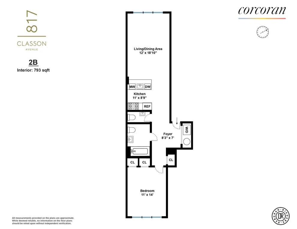 Unit for sale at 817 CLASSON Avenue, Brooklyn, NY 11238