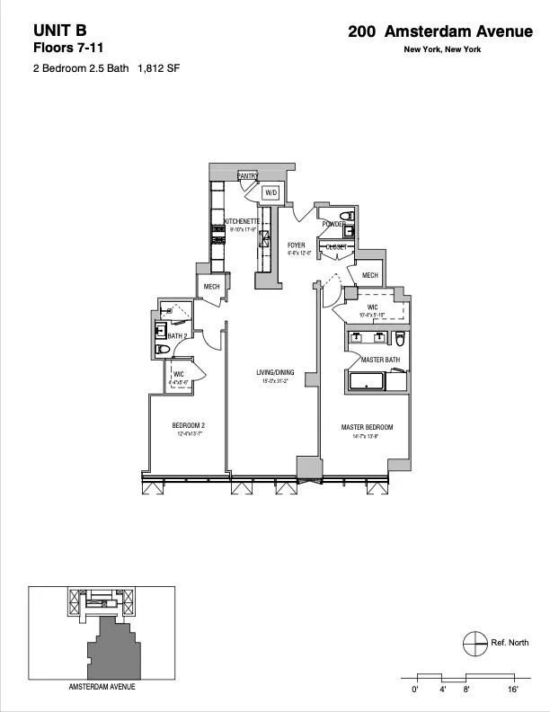 Unit for sale at 200 AMSTERDAM Avenue, Manhattan, NY 10023