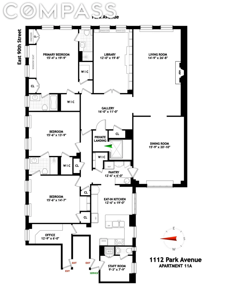 Unit for sale at 1112 Park Avenue, Manhattan, NY 10128