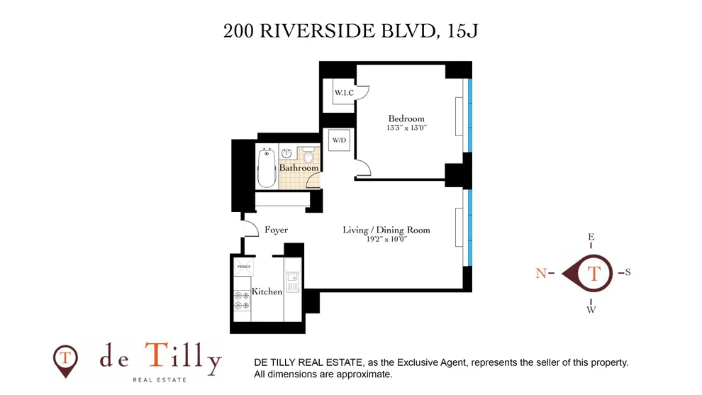Unit for sale at 200 Riverside Boulevard, Manhattan, NY 10069
