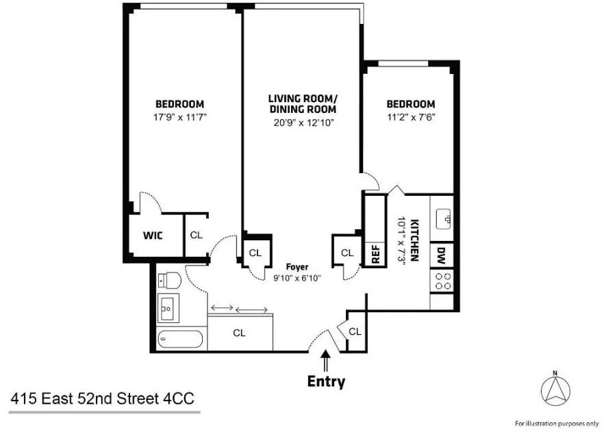 Unit for sale at 415 E 52nd Street, Manhattan, NY 10022