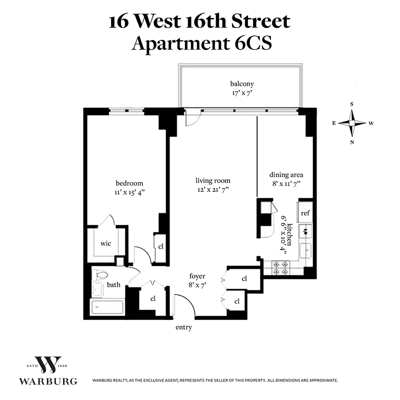 Unit for sale at 16 W 16TH Street, Manhattan, NY 10011