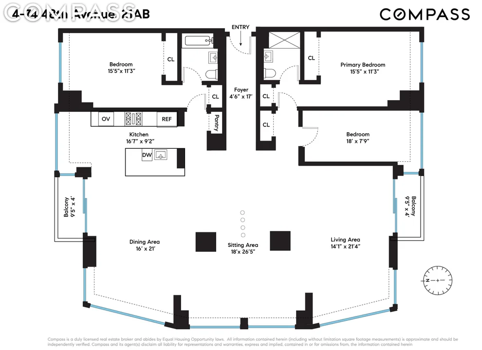 Unit for sale at 4-74 48th Avenue, Queens, NY 11109