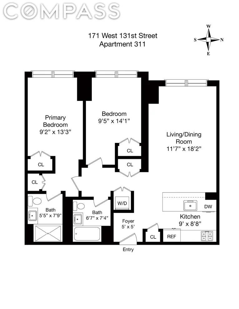 Unit for sale at 2231 Adam Clayton Powell Jr Boulevard, Manhattan, NY 10027